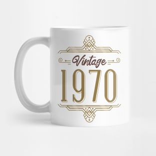 70S RETRO vintage QUOTE born in 1970s Mug